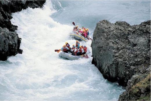 White Water Rafting Geysir