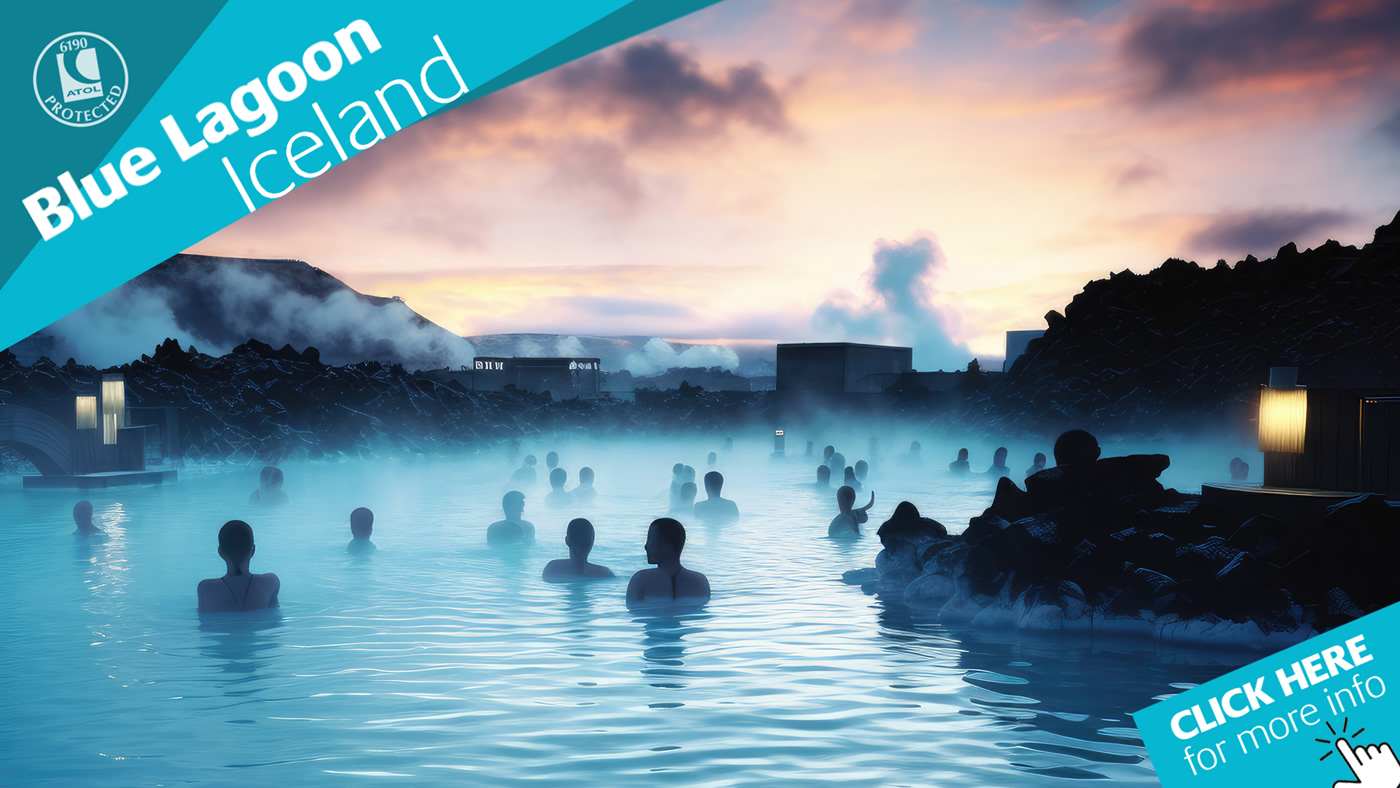 Blue Lagoon, Iceland. Click here for more info